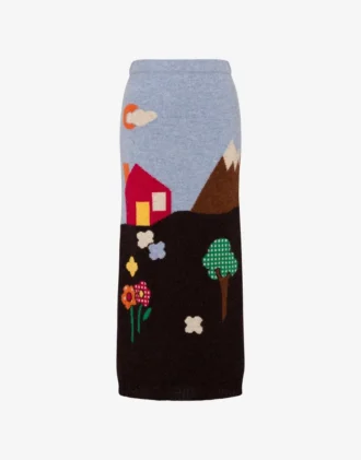 Shetland wool skirt Archive