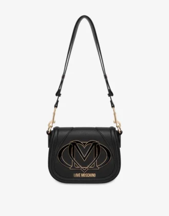 Shoulder bag with maxi logo