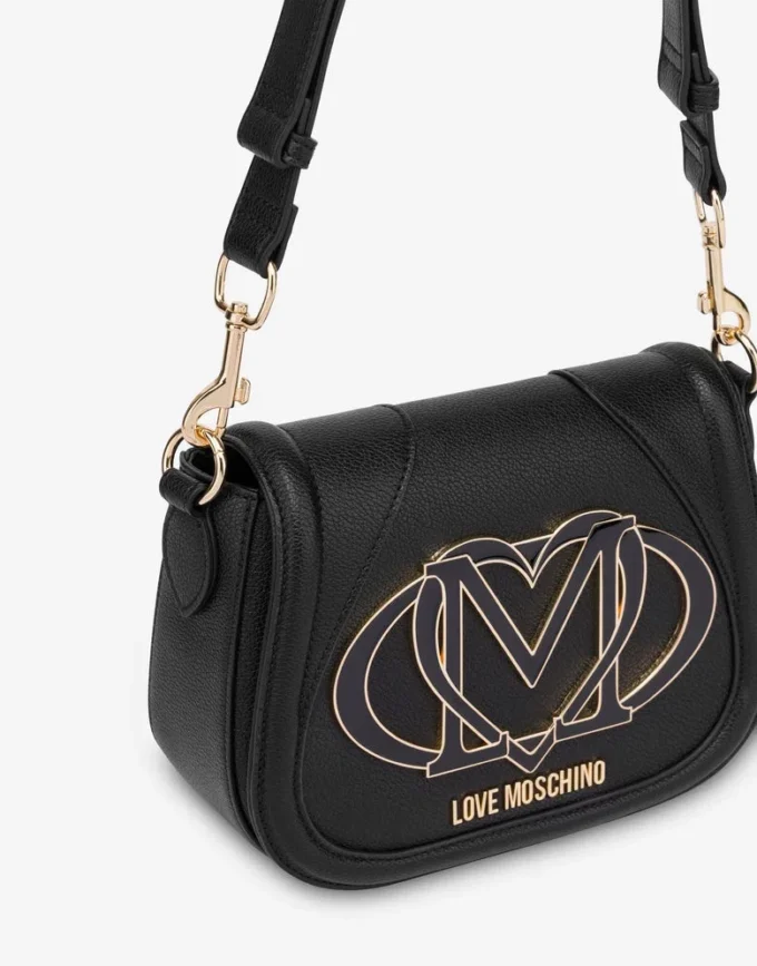 Shoulder bag with maxi logo