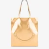 Smiley® mirror effect tote