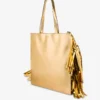 Smiley® mirror effect tote