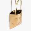 Smiley® mirror effect tote