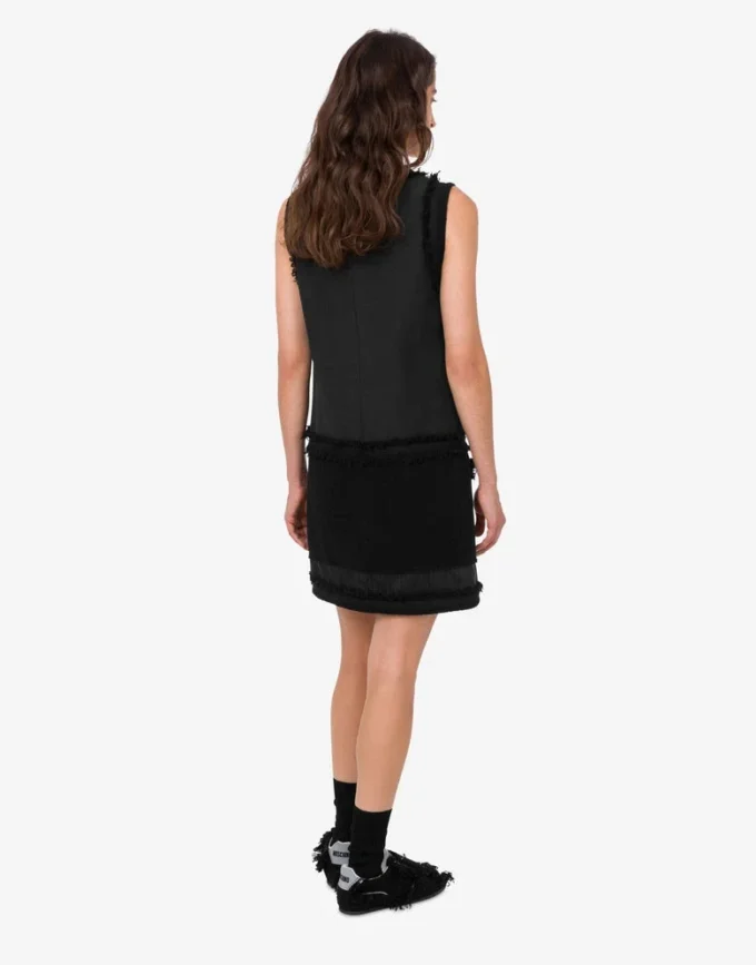 Stretch bouclé dress