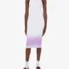 Stretch cotton dress