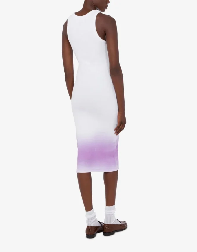 Stretch cotton dress