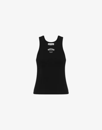 Stretch cotton tank top