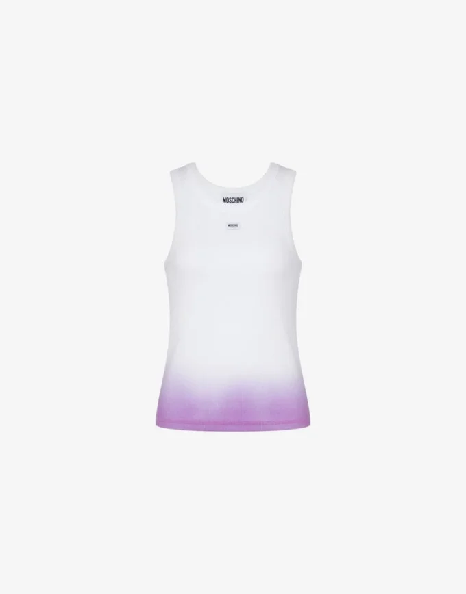 Stretch cotton top