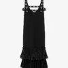 Stretch crepe dress