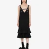 Stretch crepe dress