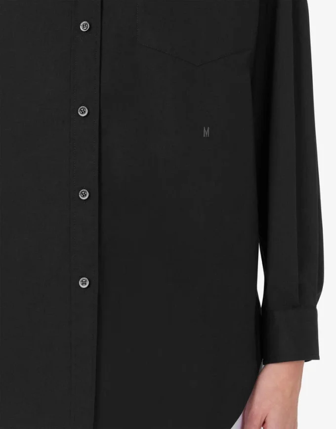 Stretch poplin shirt