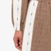 Stretch wool blend cloth pants