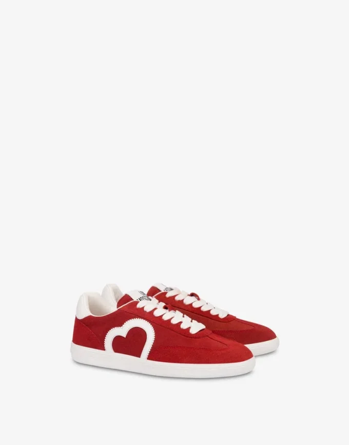 Suede sneakers