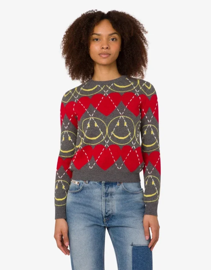 Wool blend pullover Smiley®