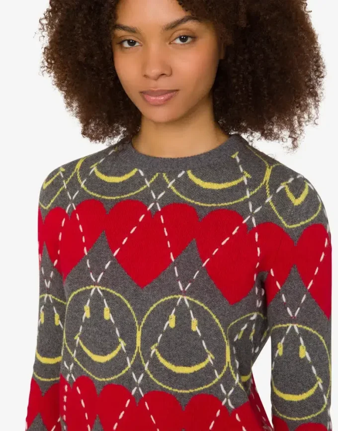 Wool blend pullover Smiley®