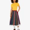 Cotton gabardine skirt Archive