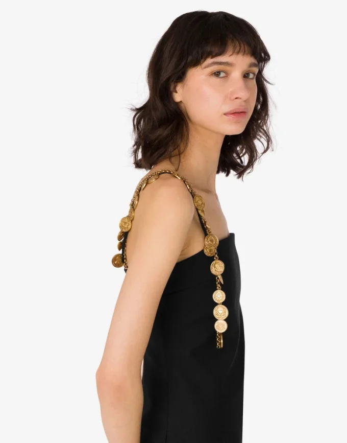 Wool cloth dress