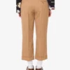 Wool crop pants