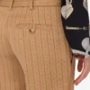 Wool crop pants